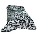 College Covers College Covers 236ZEB Zebra Print Throw Blanket - Bedspread ZEBTH